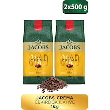Jacobs Cafe Crema Çekirdek Kahve 2 x 500 G