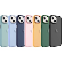 Apple Uyumlu iPhone 14 Kılıf Buzlu Sert Pc Zore May Kapak