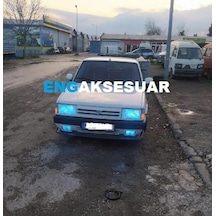 Tofaş Uyumlu Buz Mavisi Led Xenon Set. Şimşek Etkili 10800 Lümen 484836114