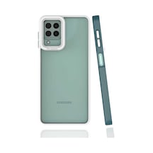 Zore Galaxy M32 Kılıf Nvth Mima Kapak - Koyu Yeşil