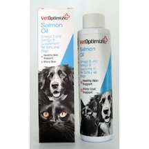 Vetoptimize %100 Doğal Somon Yağı 250 Ml Kedi & Köpek Tüy Dökülme Karşıtı, İştah Açıcı Omega 3-6 Kaynağı