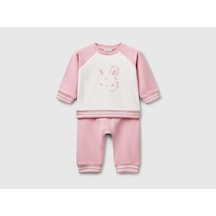 Benetton Nb Yenidoğan 2li Takım Pembe