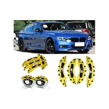 Bmw F30 M Logolu Sarı 17-18-19-20 Janta Uyumlu 4.lü Kaliper Kapagı