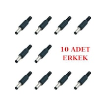 Dc Barrel Jack 2.1Mm Power Giriş Konnektör Adaptör Jakı (10 Adet)