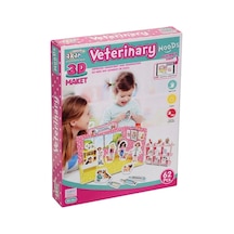 Mey İthalat Veteriner Maket 3 Boyutlu Puzzle