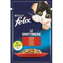 Purina Felix Sığır Etli Pouch Yetişkin Kedi Maması 12 x 85 G