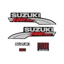 Suzuki 115 Hp 4 Zamanlı Tekne Sticker Etiket Modeli