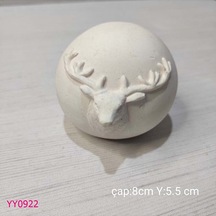 Yy0922 Geyik Desenli Top Mum Silikon Kalıp