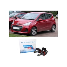 Hyundai İ10 Uzun + Kısa Far Ampulü H4 Ultimate Yeni Seri Beyaz 2013-2019