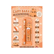 Capybara Desenli Uçlu Kalem Ve Yedek Uç Seti 0.7 Mm 1 Adet Set 4 4