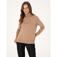 Pierre Cardin Kadın Bej Kazak /triko 50310886-vr011 Bej