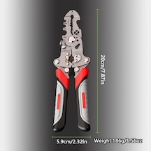 Gateesat Katlanır Kabuk Soyma Pensesi - Ev Ve Endüstriyel Elektrik Tesisatı İçin Çok Amaçlı Pens