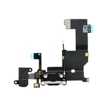 Teknonet Apple Uyumlu iPhone 5s Filmli Şarj Soketi - Siyah -