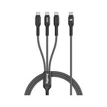 Smallrig 5079 3'ü 1 Arada Usb-c Güç Kablosu 120cm