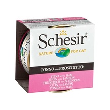 Schesir Ton Balıklı ve Jambonlu Jöleli Yetişkin Kedi Konservesi 6 x 85 G