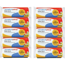 Newtechplast Mini Boy Çöp Torbası Beyaz 10'lu 40 x 50 CM