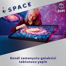 Art Samanyolu Galaksisi 31212 - Yetişkinler İçin Koleksiyonluk Yaratıcı Tablo Modeli Yapım Seti 3091 Parça