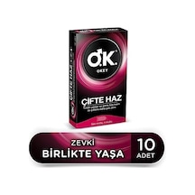 Çifte Haz Prezervatif 10 Adet