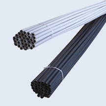 Babacan 14mm Beyaz Düz Boru 1mt 6ad