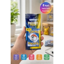 Pokémon Koleksiyon Kartı Presstine Pressti Prime Sürpriz 8 Kart İngilizce