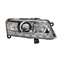 Audi A6 2009-2011 Ön Far Elektrikli Mercekli Ve Led Xenon Sağ Oem No: 4f0941030fk