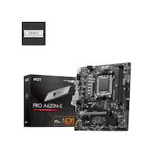 Msı Pro A620m-e Ddr5 Hdmı Pcıe 4.0 Am5 Matx-219070