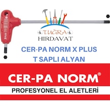 Cerpa xPlus T Saplı Alyan Anahtar 8 x 175 T Saplı Allen Anahtar