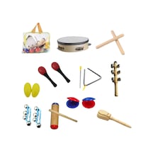 Suntek 10 Adet Montessori Perküsyon Müzik Aletleri El Göz