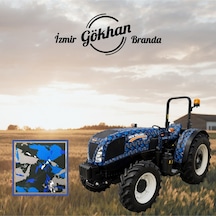 New Holland T4.60s Traktör Kaporta Kılıfı Faz4