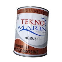 Tekne Zehirli Boya Astarı. 0,75 Litre. Gümüş Gri. Zehirli Astar