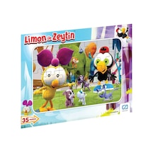 Limon Ile Zeytin Frame Puzzle 35 Parça -1