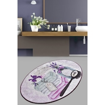 Lavanta Djt 80X120 Cm Banyo Halısı, Pasas