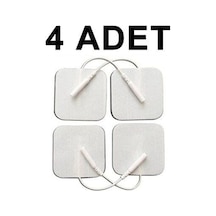 Tens Pedi Kablolu Yedek Elektrod 5x5 Tens Pedi 4'lü