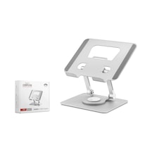 Lb Metal 360 Derece Dönebilen Kompakt Tablet Ve Laptop Standi - Silver Hdx8020