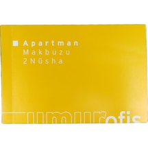 Umur Apartman Makbuzu 5,5x21 cm 40 Sayfa 2 Nüsha