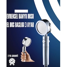 Hubrendy Tekno Dayanıklı Ve Ergonomik Tasarımlı Ayarlanabilir El Duş Başlığı Diğer