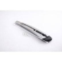 Ufak Dayanaklı Metal Maket Bıçağı 13cm