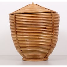 Himari Rattan 35x40 Cm. Büyük Saklama Kutusu Bej