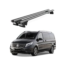 Venüs Mercedes-benz Vito W447 2014 Ve Sonrası Uyumlu Gri Ara Atkı Port Bagaj Tavan Barı