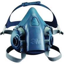 3M  7502 Orta Boy  Yarım Yüz Gaz + Solunum Maskesi