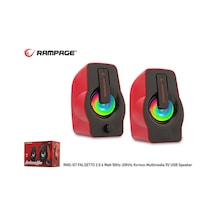 Rampage Rms-G7 Falsetto 2.0 6 Watt Kırmızı 5V Usb