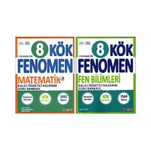 Fenomen Yayıncılık Fenomen 8. Sınıf Lgs Matematik Kök+fen Bilimleri Kök Soru Bankası 2 Kitap