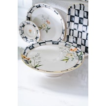 Acar Peony 53 Parça Kahvaltı Takımı Sr-07793 Çok Renkli