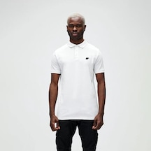 Bad Bear Gabriel Erkek Beyaz Polo Yaka Tişört Beyaz