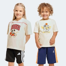 Adidas Disney Mickey Mouse Çocuk Tişört Jz7673 Çok Renkli