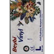 Ayrex Beybi Vınyl Vinil Eldiven Temizlik, Gıda, Kuaför, Bahçe, İş Eldiveni Large Büyük Diğer