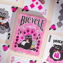 Bicycle Cat Pink Pembe Premium Oyun Kağıdı Limited Edition Koleksiyonluk İskambil Kartları