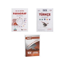 2027 2027 Tyt Limit Kronometre Paragraf Soru + Türkçe Soru + Anla Kazan Paragraf Deneme 3'lü Set
