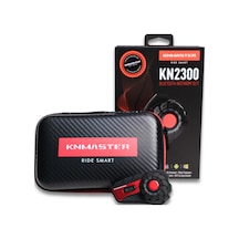 Knmaster Kn2300 Pro Motosiklet Kask İnterkom Bluetooth Intercom Kulaklık Seti Gri