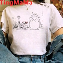 Noıssey Kırmızı Etiket Galashop Stüdyo Totoro Totoro Ruhların Kaçışı T Shirt Model46 17700 Beyaz